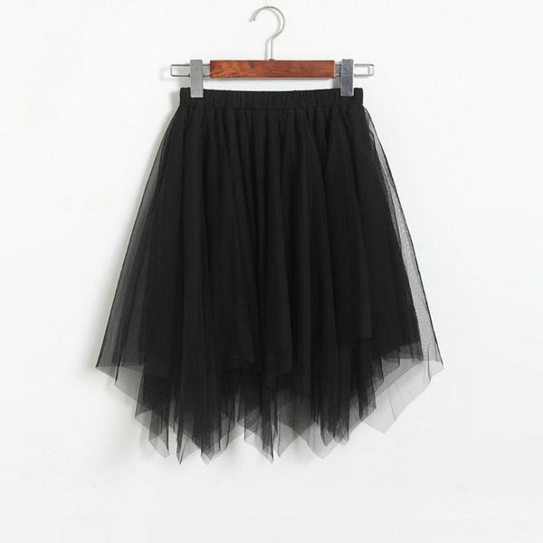 jupe femme women skirt 2020 fashion short skirt irregular double-layer mesh bubble ball gown faldas cortas, Black
jupe femme women skirt 2020 fashion short skirt irregular double-layer mesh bubble ball gown faldas cortas, Black