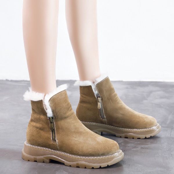2020 grand princess muffin shoes bottom thick autumn and winter plus cotton warm fashion brand boots women's punk ankle boots, Black
2020 grand princess muffin shoes bottom thick autumn and winter plus cotton warm fashion brand boots women's punk ankle boots, Black
