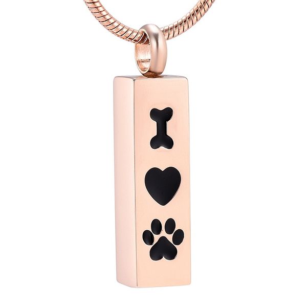 ijd8001 розовое золото pet paw print ожерелье кремации из нержавеющей стали для пепла урна мемориал подвески для подарков ювелирные изделия, Silver
ijd8001 розовое золото pet paw print ожерелье кремации из нержавеющей стали для пепла урна мемориал подвески для подарков ювелирные изделия, Silver