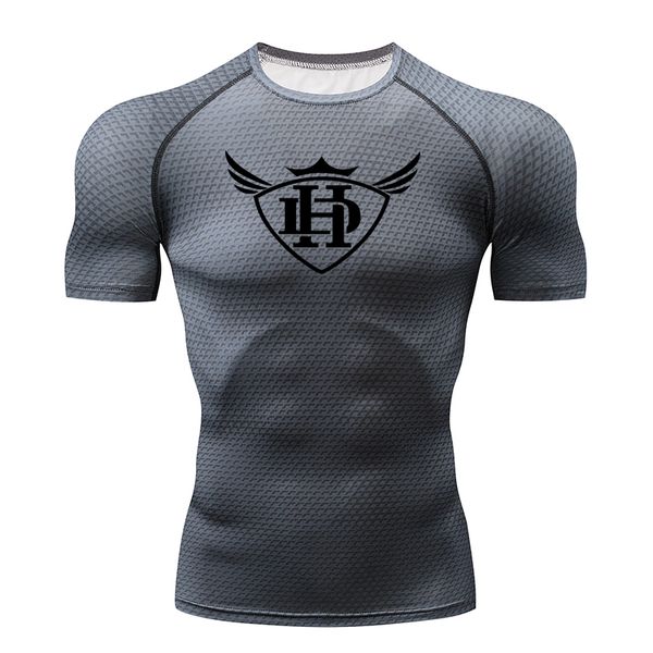 2019 men's shirt quick dry shirttights fitness running t shirt men brand short sleeve gym sport compression men's sportswe, Black;blue
2019 men's shirt quick dry shirttights fitness running t shirt men brand short sleeve gym sport compression men's sportswe, Black;blue