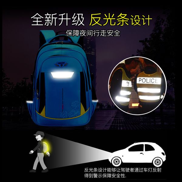 school bag 2-6 grade children's school bags burden relieving spine-children backpack schoolbag for elementary students cu
school bag 2-6 grade children's school bags burden relieving spine-children backpack schoolbag for elementary students cu