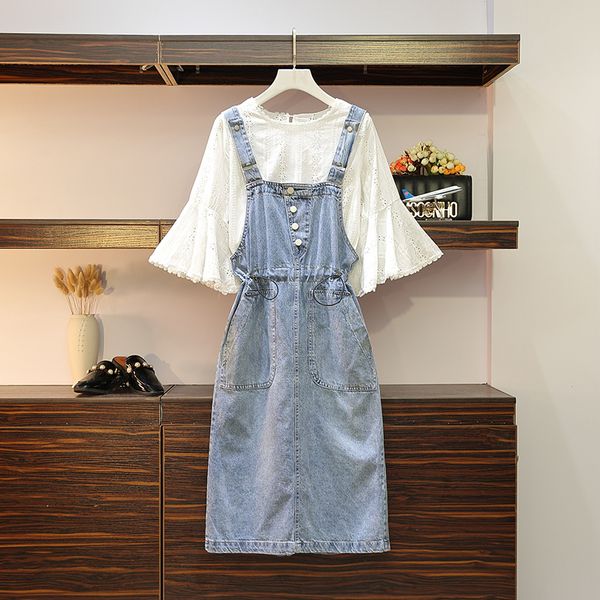 summer women denim dress sundress casual loose overalls dresses female solid adjustable strap jeans dress plus size 5xl, Black;gray
summer women denim dress sundress casual loose overalls dresses female solid adjustable strap jeans dress plus size 5xl, Black;gray