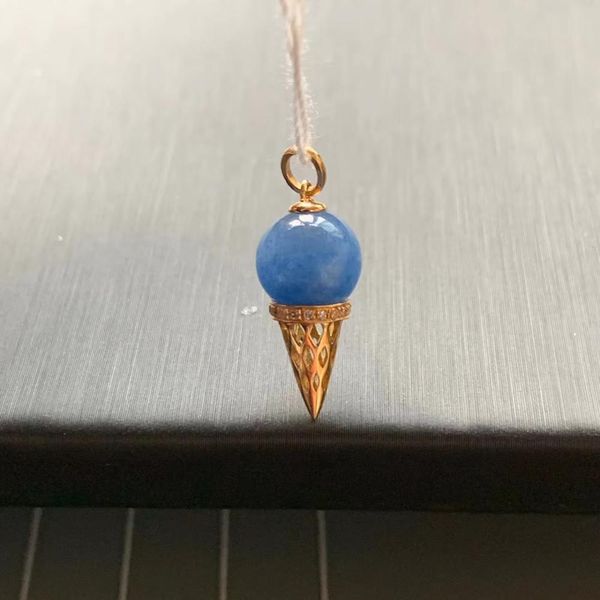 j010419 изящных ювелирных изделий 18k gold au750 100% натуральные голубые sugilite бриллиантовые подвески для женщин ожерелье, Silver
j010419 изящных ювелирных изделий 18k gold au750 100% натуральные голубые sugilite бриллиантовые подвески для женщин ожерелье, Silver