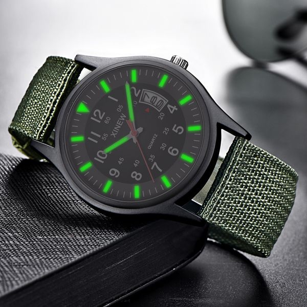 men boy wrist watch round dial nylon strap band army date quartz gift clock men watches mens 2019 watch for man, Slivery;brown
men boy wrist watch round dial nylon strap band army date quartz gift clock men watches mens 2019 watch for man, Slivery;brown