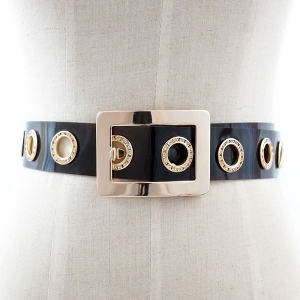 new simple transparent laser pvc belts oval gold silver metal buckle transparent wide belt female waistband for woman, Black;brown
new simple transparent laser pvc belts oval gold silver metal buckle transparent wide belt female waistband for woman, Black;brown