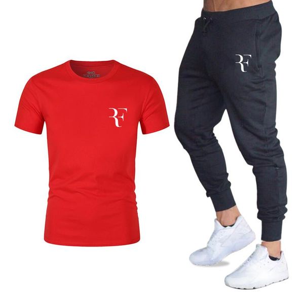 2019 printed men's short-sleeved t-shirt fashion casual loose t-shirt + jogging sports pants new men's clothing, Gray
2019 printed men's short-sleeved t-shirt fashion casual loose t-shirt + jogging sports pants new men's clothing, Gray