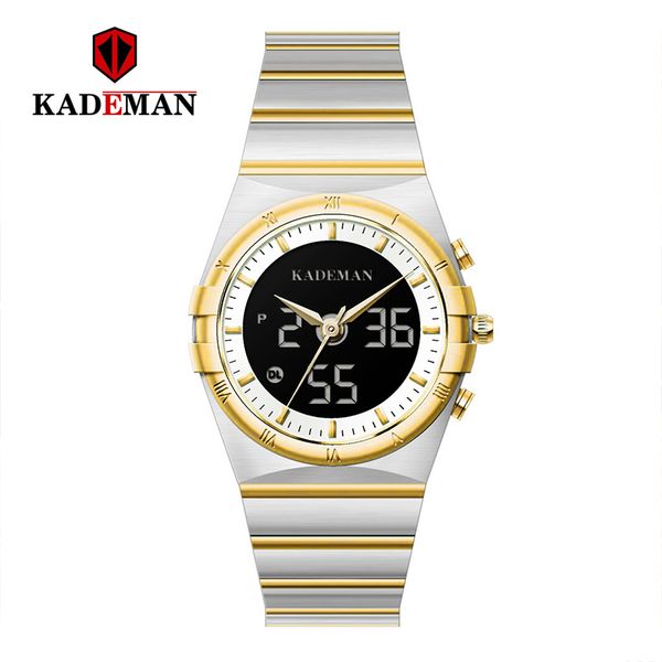 kademan wrist watch men waterproof chronograph army stainless steel male clock man sport watches k9079, Slivery;brown
kademan wrist watch men waterproof chronograph army stainless steel male clock man sport watches k9079, Slivery;brown