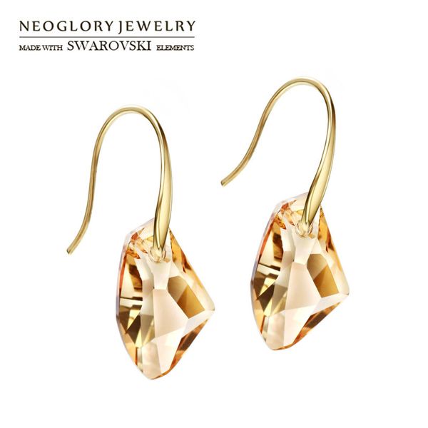 neoglory austria crystal long dangle earrings light yellow gold color exquisite geometric design for women gift classic trendy, Golden
neoglory austria crystal long dangle earrings light yellow gold color exquisite geometric design for women gift classic trendy, Golden
