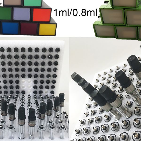 Зеленый Черный Vape картридж Упаковка Пусто Vape Тележки 0,8 мл 1мл Керамические Форсунка стекла густого масла Корзина 510 Thread E Сигареты
Зеленый Черный Vape картридж Упаковка Пусто Vape Тележки 0,8 мл 1мл Керамические Форсунка стекла густого масла Корзина 510 Thread E Сигареты