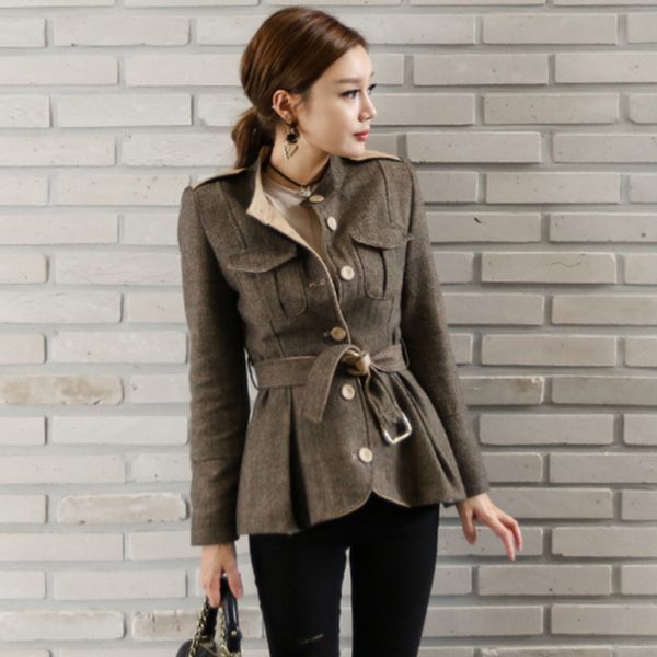 autumn korean woolen coat women outerwear slim belted zipper cardigans long sleeve manteau femme hiver elegant winter 2019 coats, Black
autumn korean woolen coat women outerwear slim belted zipper cardigans long sleeve manteau femme hiver elegant winter 2019 coats, Black