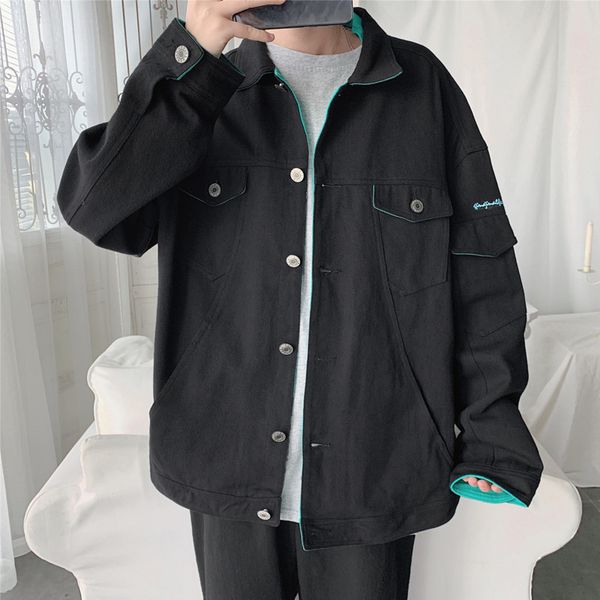 cotton jacket men's fashion contrast color casual lapel jackets mens streetwear loose hip hop bomber jacket men large size m-5xl, Black;brown
cotton jacket men's fashion contrast color casual lapel jackets mens streetwear loose hip hop bomber jacket men large size m-5xl, Black;brown