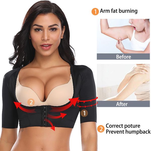 invisible arm shaper women shapers shapewear underwear fajas slimming corset corrector posture prevent humpback arm fat burning, Black;white
invisible arm shaper women shapers shapewear underwear fajas slimming corset corrector posture prevent humpback arm fat burning, Black;white