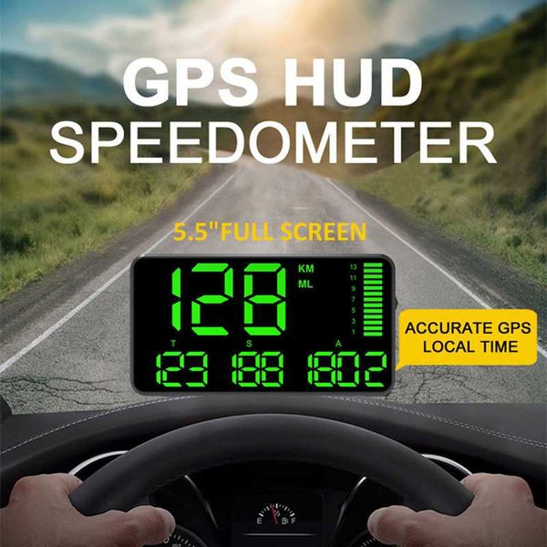 5.5 inch screen car head-up display gps speedometer c90 speed display km/h mph bike motorcycle universal gps overspeed alarm
5.5 inch screen car head-up display gps speedometer c90 speed display km/h mph bike motorcycle universal gps overspeed alarm
