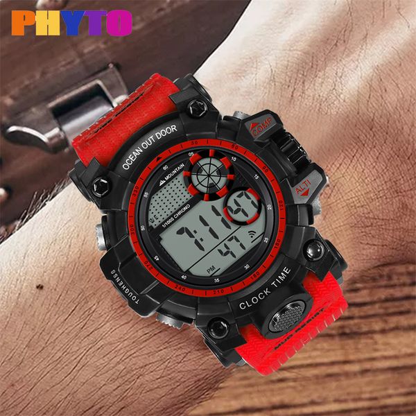 new silicone strap digital watch fashion high-end multi-function 30m sports waterproof electronic watch reloj hombre 2019#03, Slivery;brown
new silicone strap digital watch fashion high-end multi-function 30m sports waterproof electronic watch reloj hombre 2019#03, Slivery;brown