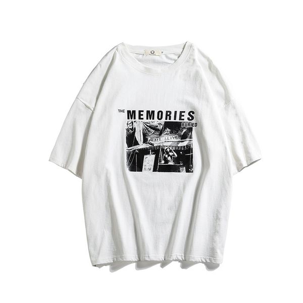 short-sleeved t-shirt men korean trend loose half sleeve shirt handsome student tide brand compassionate fashion shirt bf, White;black
short-sleeved t-shirt men korean trend loose half sleeve shirt handsome student tide brand compassionate fashion shirt bf, White;black