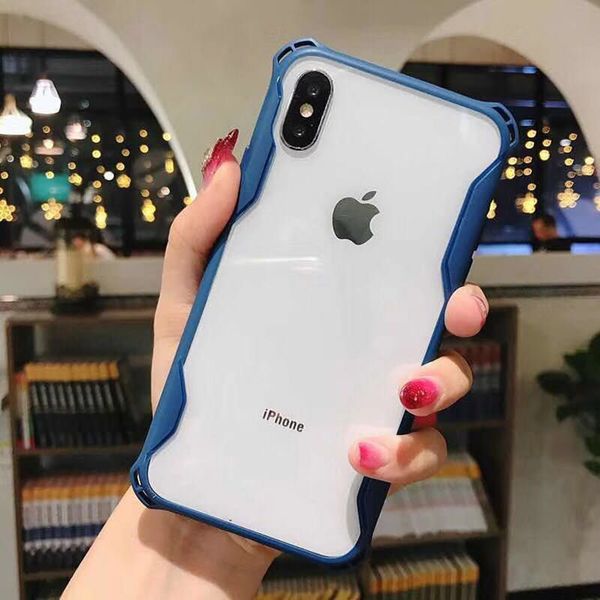 one pcs case fashion transparent acrylic tpu frame+plastics back hard case cover for iphone xs max xs xr x 8 7 6plus cover
one pcs case fashion transparent acrylic tpu frame+plastics back hard case cover for iphone xs max xs xr x 8 7 6plus cover