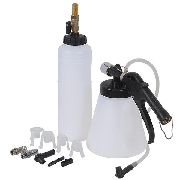 lumiparty car brake fluid bleeder tool brake oil replacement kit car repair tools plastic adapters and clutch bleeder
lumiparty car brake fluid bleeder tool brake oil replacement kit car repair tools plastic adapters and clutch bleeder