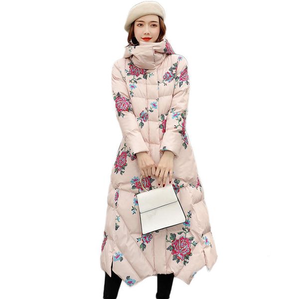 winter jacket women clothes loose print warm thick long down cotton coat female elegant hooded padded oversize winter coat q2156, Black
winter jacket women clothes loose print warm thick long down cotton coat female elegant hooded padded oversize winter coat q2156, Black