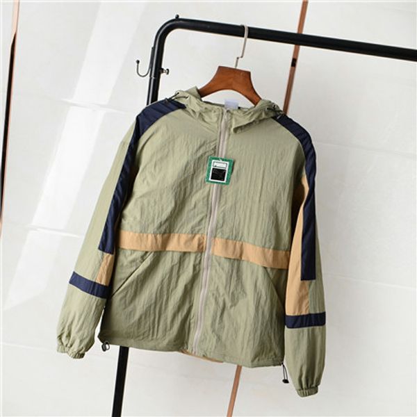 designers mens women army green windbreaker jacktes autumn fall coat casual winter hooded zipper contrast light lsy lsy198111, Black;brown
designers mens women army green windbreaker jacktes autumn fall coat casual winter hooded zipper contrast light lsy lsy198111, Black;brown
