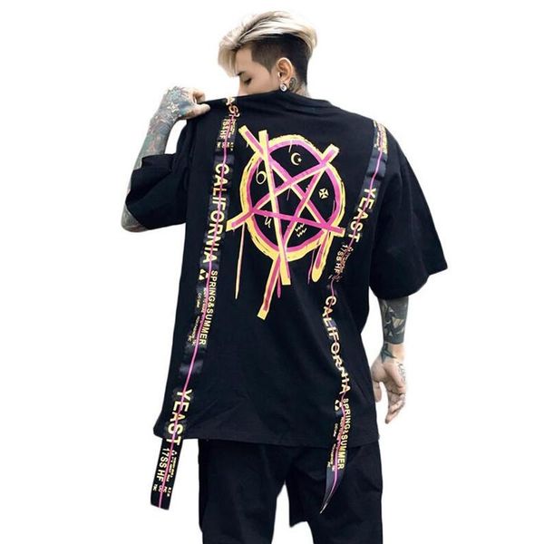 2020 the streets to summer streetwear hip hop leisure pentagram t-shirt men dressed women of printing cotton hip hop t-shirt, White;black
2020 the streets to summer streetwear hip hop leisure pentagram t-shirt men dressed women of printing cotton hip hop t-shirt, White;black