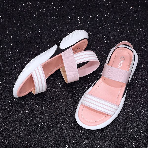 summer sports sandals ladies platform shoes woman casual shoes pu breathable slip on shoes thick bottom heel creepers, Black
summer sports sandals ladies platform shoes woman casual shoes pu breathable slip on shoes thick bottom heel creepers, Black