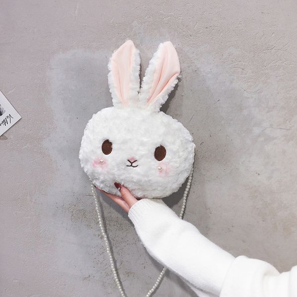 cartoon bunny baby plush backpack with pearls shoulder strap cute litter rabbit doll animal backpack plush toys girls bags gifts
cartoon bunny baby plush backpack with pearls shoulder strap cute litter rabbit doll animal backpack plush toys girls bags gifts