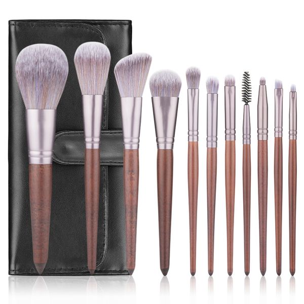 11pcs makeup brushes set with a leather case powder foundation blusher contour brush lip eyeshadow eyebrow brush contour make up brush
11pcs makeup brushes set with a leather case powder foundation blusher contour brush lip eyeshadow eyebrow brush contour make up brush