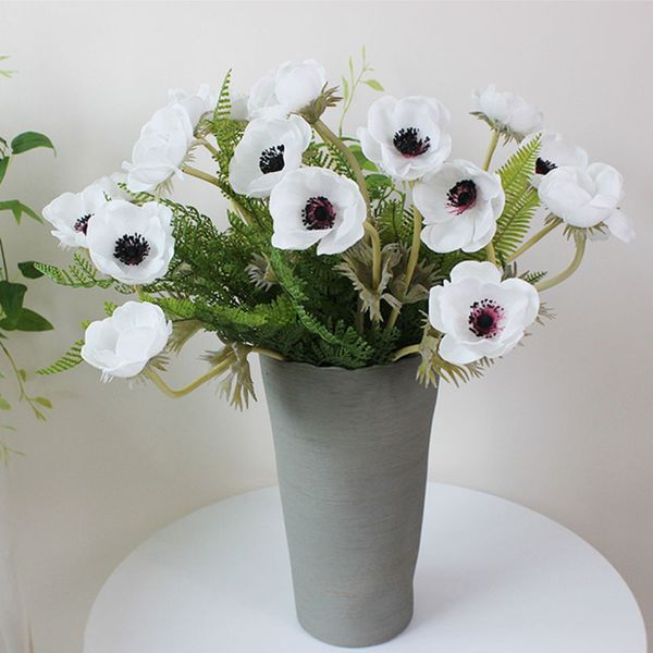 1pcs real touch flowers pu flower roses artificial anemone bridal bouquet home wedding decoration flowers wreath
1pcs real touch flowers pu flower roses artificial anemone bridal bouquet home wedding decoration flowers wreath