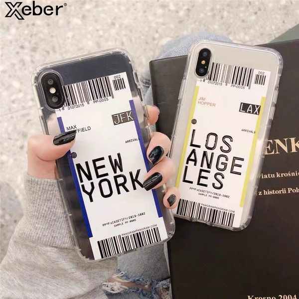 air tickets bar code label phone case for iphone xs max xr x 7 8 6 6s plus 11 11pro 11pro max clear soft tpu protecte back cover
air tickets bar code label phone case for iphone xs max xr x 7 8 6 6s plus 11 11pro 11pro max clear soft tpu protecte back cover