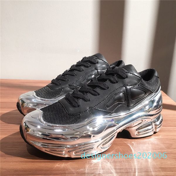 fashion men oversized sneakers sole lightweight ozweego women tennis casual flat trainers low raf simons sneakers with box d06, Black 
fashion men oversized sneakers sole lightweight ozweego women tennis casual flat trainers low raf simons sneakers with box d06, Black