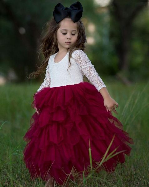 girl's lace backless tutu dress princess party pageant wedding dress 4-6t toddler kids girl long sleeved cake flower girl, Red;yellow
girl's lace backless tutu dress princess party pageant wedding dress 4-6t toddler kids girl long sleeved cake flower girl, Red;yellow