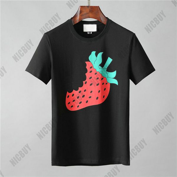19ss designer brand mens t-shirts fashion spring summer classic letter strawberry print casual cotton round neck t shirt tee tshirt, White;black
19ss designer brand mens t-shirts fashion spring summer classic letter strawberry print casual cotton round neck t shirt tee tshirt, White;black