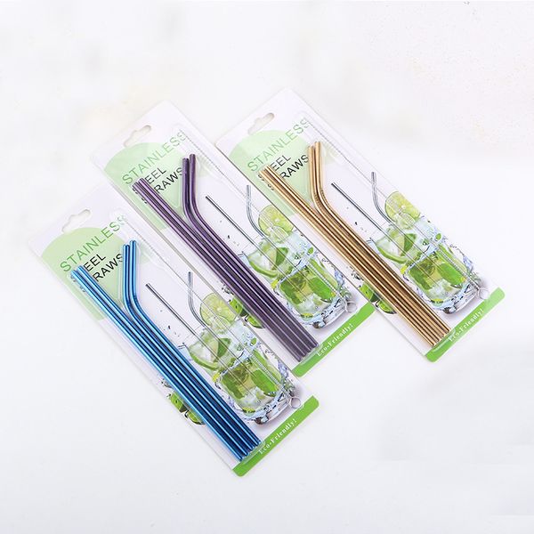 8.5" length 304 stainless steel 2 straight + 2 bend with cleaning brush drinking straw suit dia 6mm multicolor choose dhl
8.5" length 304 stainless steel 2 straight + 2 bend with cleaning brush drinking straw suit dia 6mm multicolor choose dhl