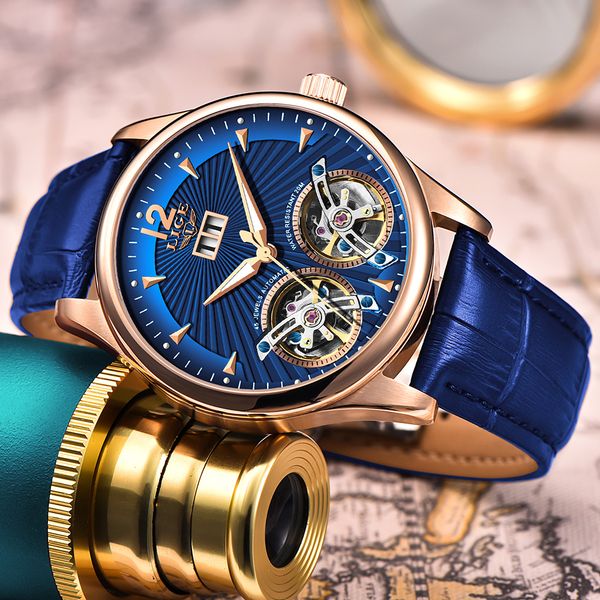 lige watches mens business automatic mechanical watch men watch male sport waterproof relogio masculino, Slivery;brown
lige watches mens business automatic mechanical watch men watch male sport waterproof relogio masculino, Slivery;brown