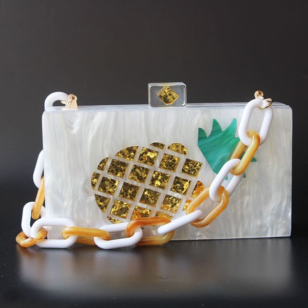 pearl white gold pineapple acrylic box bag female single shoulder messenger messenger small rectangle bag les sacs des femmes
pearl white gold pineapple acrylic box bag female single shoulder messenger messenger small rectangle bag les sacs des femmes