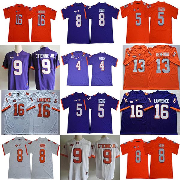 ncaa clemson tigers football jerseys 16 trevor lawrence 8 justyn ross travis etienne jr. 4 deshaun watson hunter renfrow 5 tee higgins, Black;red
ncaa clemson tigers football jerseys 16 trevor lawrence 8 justyn ross travis etienne jr. 4 deshaun watson hunter renfrow 5 tee higgins, Black;red