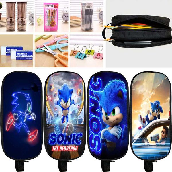 students double layer sonic pencil case boys girls anime cartoon stationery bag teens pencil holder kids pen bag surprise gift 
students double layer sonic pencil case boys girls anime cartoon stationery bag teens pencil holder kids pen bag surprise gift