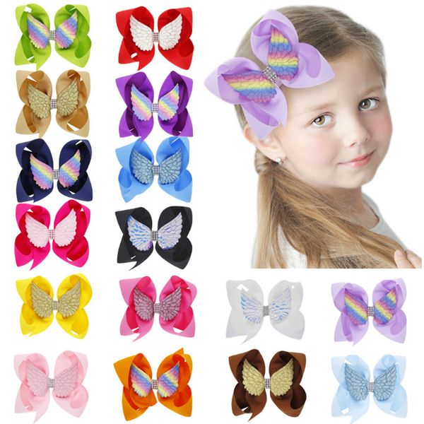 cute children girl wing bows hair clips handmade solid color kids barrettes party wear fashion accessories, Slivery;white
cute children girl wing bows hair clips handmade solid color kids barrettes party wear fashion accessories, Slivery;white