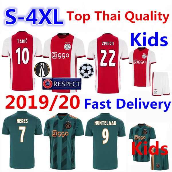 ajax tshirt soccer jersey 2019/20 tadic home football shirt ziyech t-shirt neres mens kids kit shirts camisa camiseta maillot s-4xl, Black;yellow
ajax tshirt soccer jersey 2019/20 tadic home football shirt ziyech t-shirt neres mens kids kit shirts camisa camiseta maillot s-4xl, Black;yellow