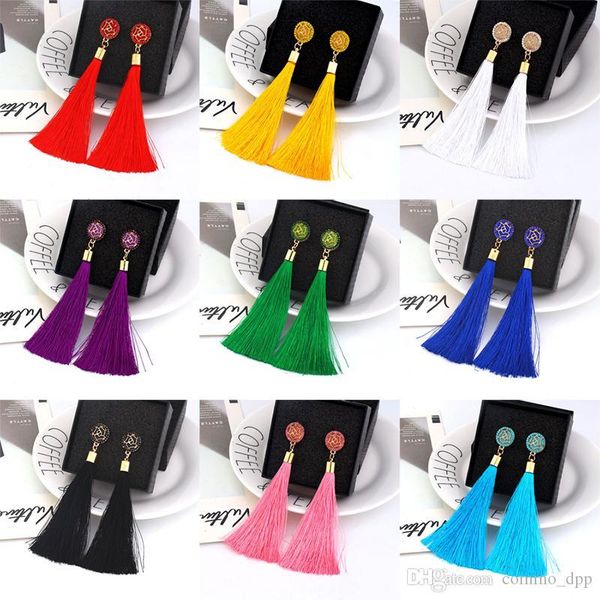 boho crystal long tassel drop earrings for women ethnic geometric rose flower sign dangle statement earring 2019 fashion jewelry in bulk, Silver
boho crystal long tassel drop earrings for women ethnic geometric rose flower sign dangle statement earring 2019 fashion jewelry in bulk, Silver