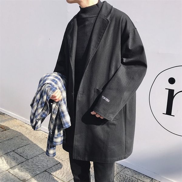 long trench coat men fashion classic long-sleeve loose windbreaker mes spring autumn oversized pocket lapel outerwear yt5087, Tan;black
long trench coat men fashion classic long-sleeve loose windbreaker mes spring autumn oversized pocket lapel outerwear yt5087, Tan;black