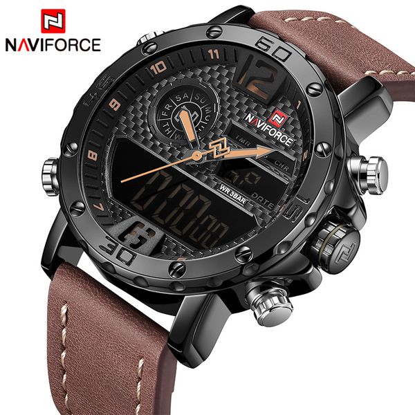 мужские марка роскошные naviforce мужчины спортивные часы водонепроницаемые светодиодные цифровые кварцевые мужские военные наручные часы му, Slivery;brown
мужские марка роскошные naviforce мужчины спортивные часы водонепроницаемые светодиодные цифровые кварцевые мужские военные наручные часы му, Slivery;brown