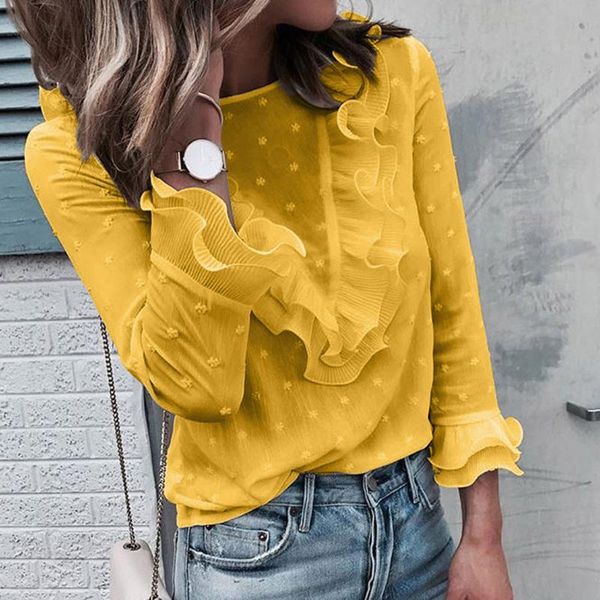 autumn long sleeve women tshirt lace polka dot o neck casual t-shirt ladies women korean t shirt camiseta mujer #k20, White
autumn long sleeve women tshirt lace polka dot o neck casual t-shirt ladies women korean t shirt camiseta mujer #k20, White