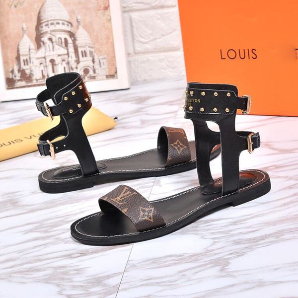 2019 fashion new superstar ladies luxury fashion designer beach rivets sandals gladiator sandals chain flat sandals size 35-41, Black
2019 fashion new superstar ladies luxury fashion designer beach rivets sandals gladiator sandals chain flat sandals size 35-41, Black