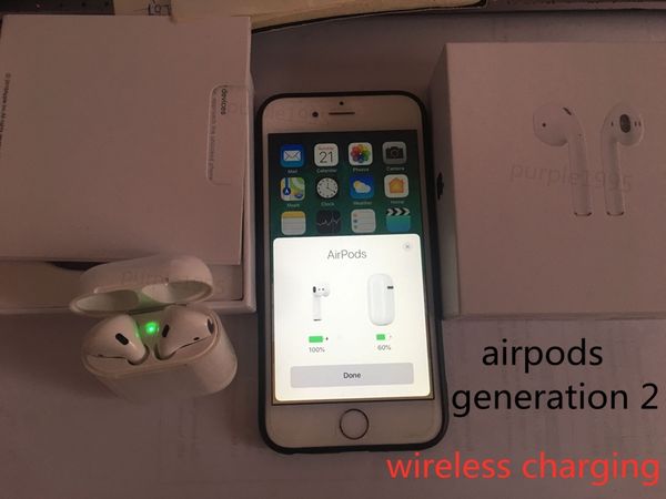 Airpod generation 2 wirele charging wirele bluetooth earphone headphone earbud head et with pop up window w1 chip
Airpod generation 2 wirele charging wirele bluetooth earphone headphone earbud head et with pop up window w1 chip