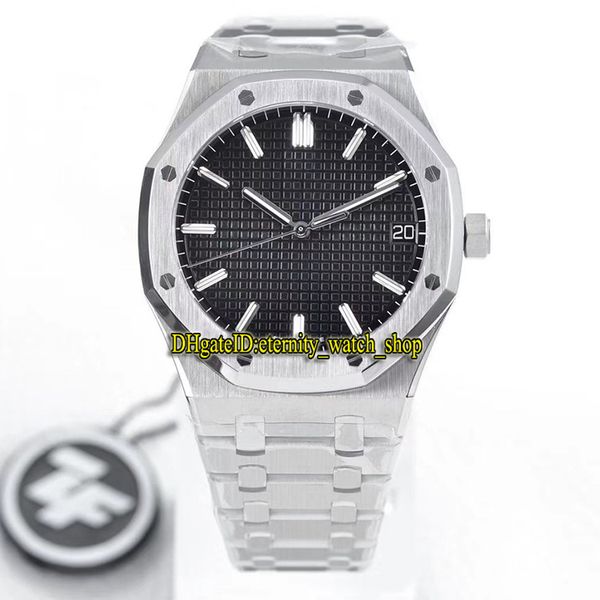 zf version royal series 15500st.oo.1220st.03 black dial cal.4302 automatic mechanical mens watch 904l steel case strap designer watches, Slivery;brown
zf version royal series 15500st.oo.1220st.03 black dial cal.4302 automatic mechanical mens watch 904l steel case strap designer watches, Slivery;brown