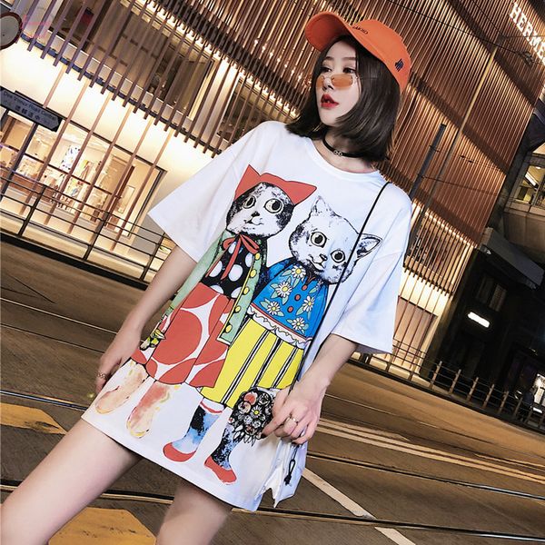 t shirts hip hop bf style women cartoon cat printing kawaii soft fashion loose t shirt casual trendy womens lovely tshirt, White
t shirts hip hop bf style women cartoon cat printing kawaii soft fashion loose t shirt casual trendy womens lovely tshirt, White