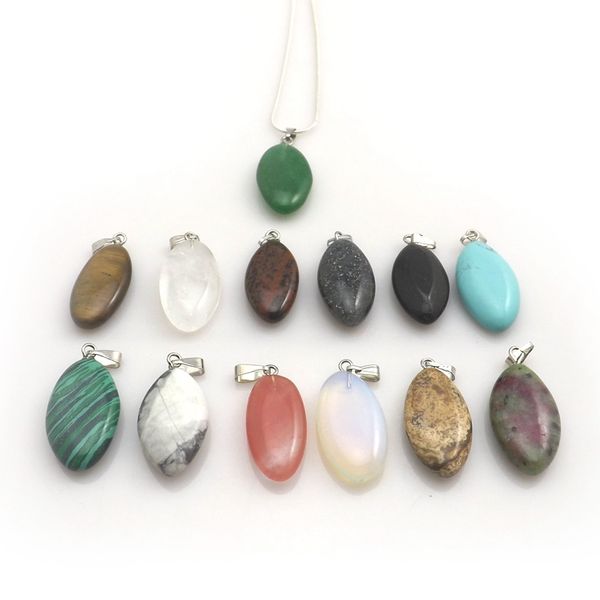 mixed lot natural stone eye shape pendant silver color chain necklaces for promotion 12pcs/lot
mixed lot natural stone eye shape pendant silver color chain necklaces for promotion 12pcs/lot