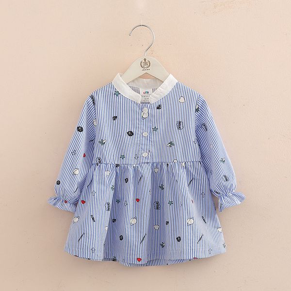 baby striped long-sleeved dress 2019 spring korean version of the new girl children's clothing children's dress qz-4600, Red;yellow
baby striped long-sleeved dress 2019 spring korean version of the new girl children's clothing children's dress qz-4600, Red;yellow