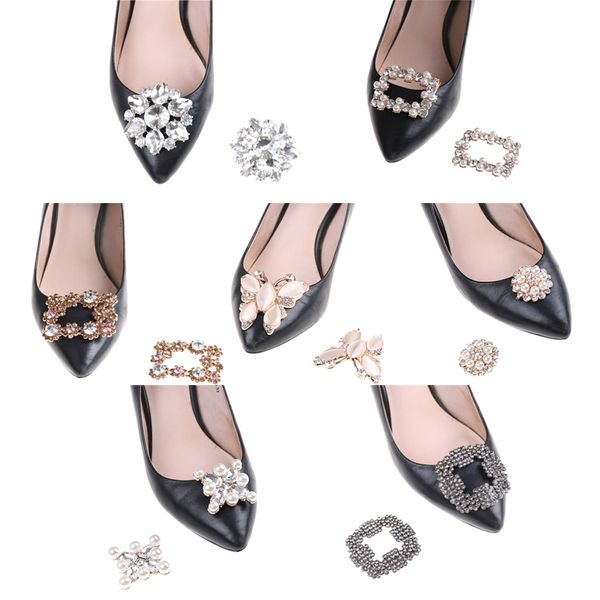 7styles crystal shoe clip decoration bridal shoes rhinestone clip buckle faux pearl shoe clips decorative accessories, White;pink
7styles crystal shoe clip decoration bridal shoes rhinestone clip buckle faux pearl shoe clips decorative accessories, White;pink